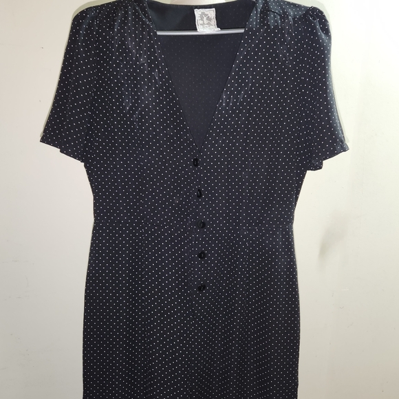 Sadie & Sage Cropped Wide-Leg Polka Dot Jumpsuit - Picture 6 of 9